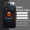 Creative Mechanical Circuit Board Pattern Glass Phone Case for Motorola Moto G85 G84 G75 G55 Edge 50 Fusion 40 Neo 30 Pro Cover