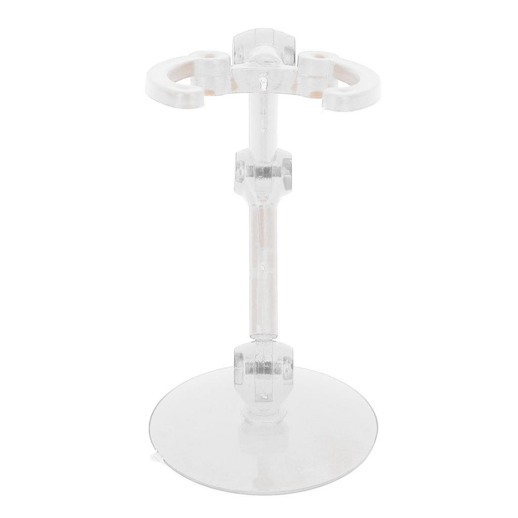 10pcs Action Figure Stand Plastic Action Figure Display Holder Mini Doll Model Support Stand Easy