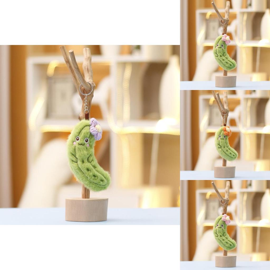 Plush Vegetable Toy Keychain With Soft Pp Cotton Filling For Kids And Collectors