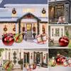 60cm Christmas Balls Decoration Outdoor Indoor Christmas Decoration Balloons Inflatable Toy Balls Christmas Decoration Ball