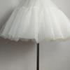 Women's Crinoline Petticoat No Hoop Half Slips Underskirt for Wedding Dress