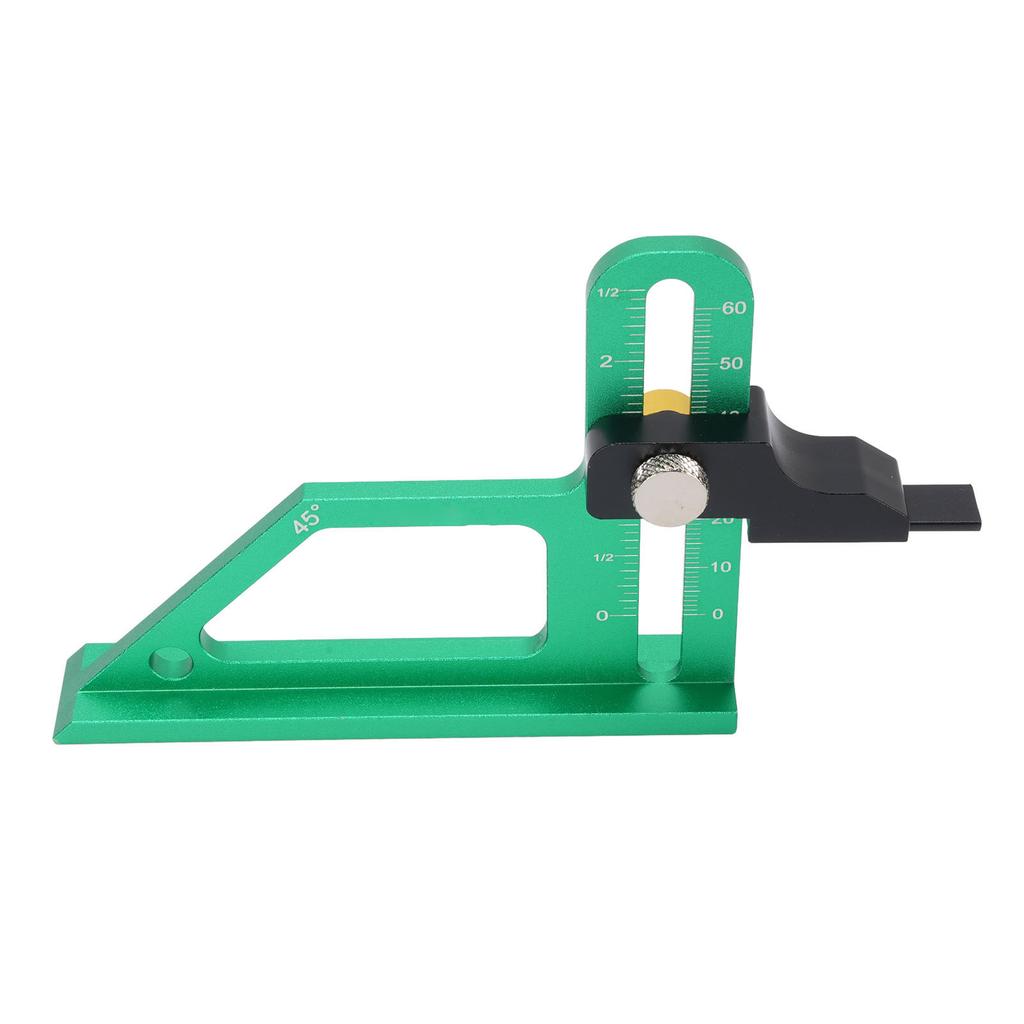 Woodworking Height Gauge 060mm Range Aluminum Alloy Table Saw Height Measurement Tool