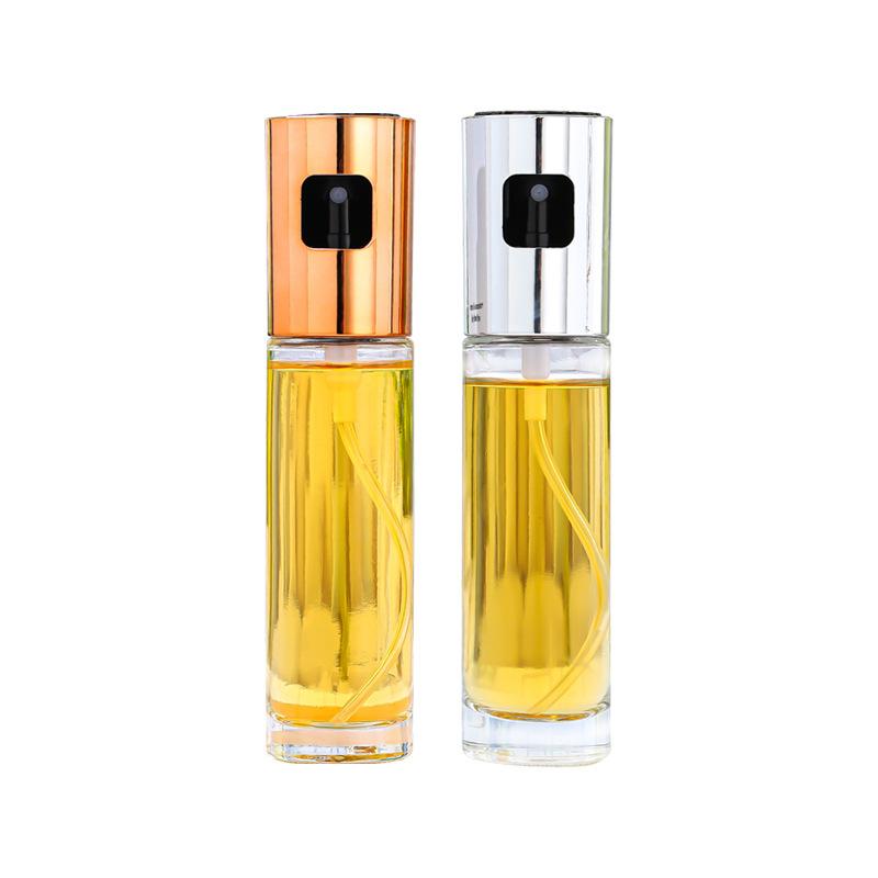 Oil Spray Bottle Kitchen Cooking Oil Dispenser ABS Press Type BBQ Oil Spray Olive Oil Spray Kitchen Tool