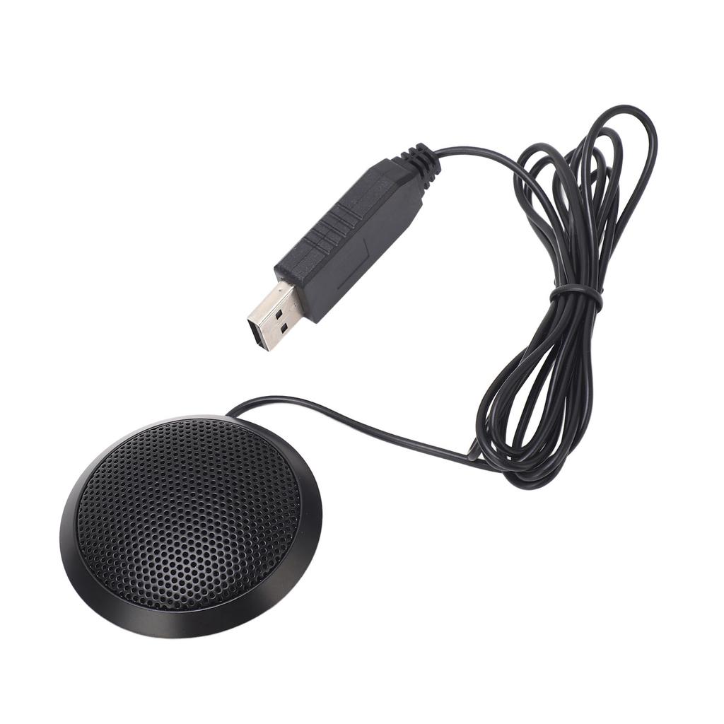 E104 USB Conference Microphone 360 degrees  Omnidirectional Speakerphone for Online Meetings Games Chat