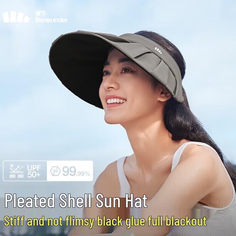 Beneunder Women s Classic Upgrade UV Protection Convertible Sun Hat F