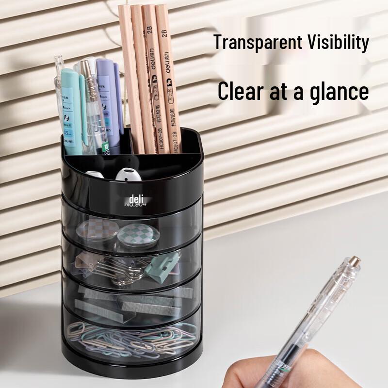 Deli Four-Layer Multifunctional Desktop Organizer