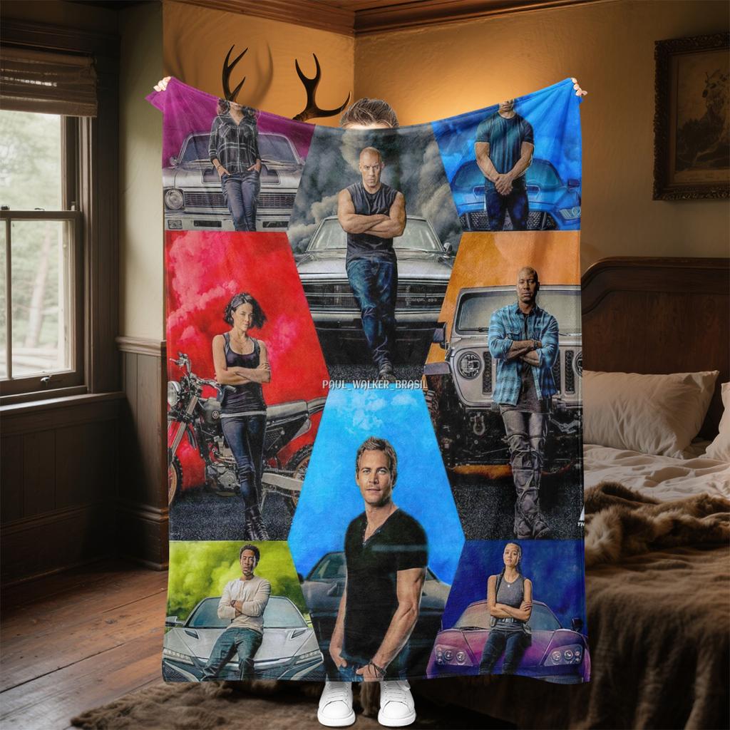 Fast Furious Movie Poster Print Colorful Smoke Cars Perfect Room Ideal Gift Fans