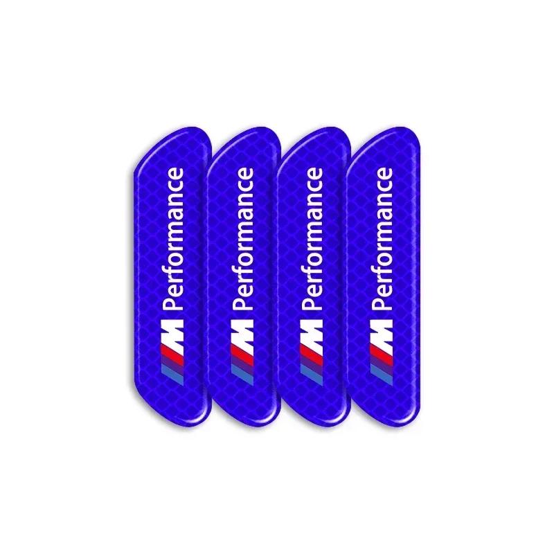 2025 E46 For BMW Car 4PCS/set Car Reflective Strips Warning Stickers Car Styling for BMW M Performance M2 M3 M5 320 325 E28 E30