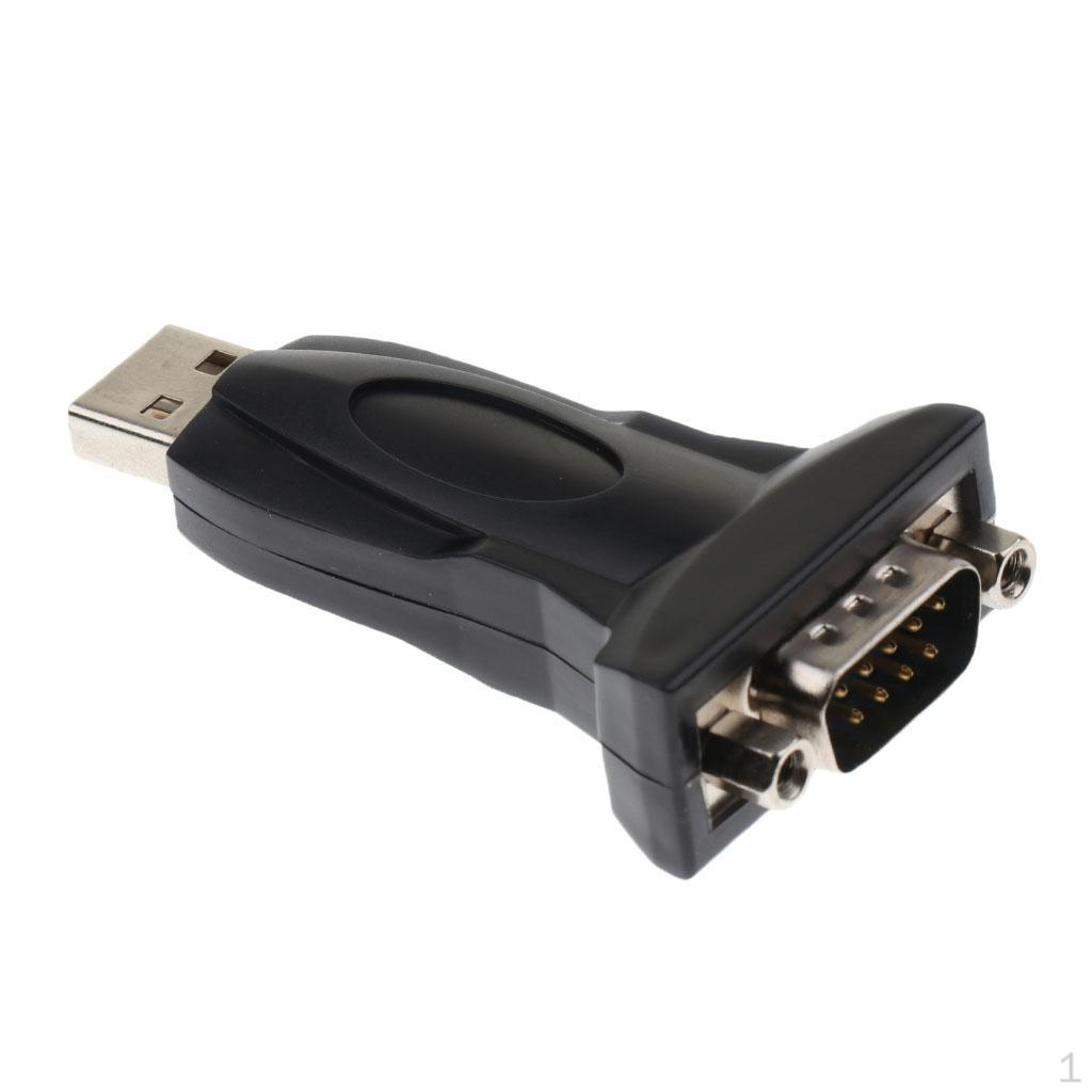 

USB 2.0 to RS232 Serial DB9 Adapter Converter Plug 480Mbps for Computer