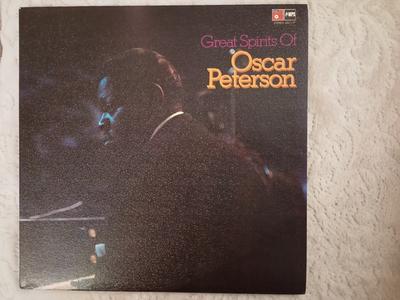 LP Record OSCAR PETERSON  Great Spirits Of Oscar Peterson GH71P MPS Japan Obi Jazz Used