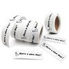 120pcs/roll 1x3in, Gift Decoration Stickers Have A Nice Day Bag Sealing Stickers Self-adhesive