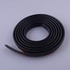 2M X 25mm T-Shape Rubber Car Front Windshield Edge Seal Strip Guard Trim Protector Universal Black