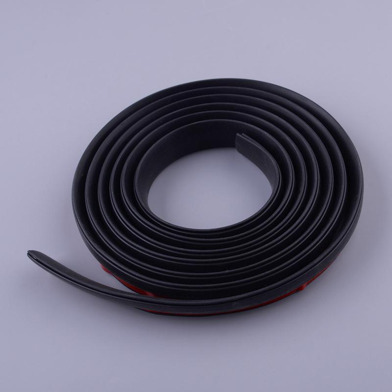 

2M x 25mm T-Shape Rubber Car Front Windshield Edge Seal Strip Guard Trim Protector Universal Black