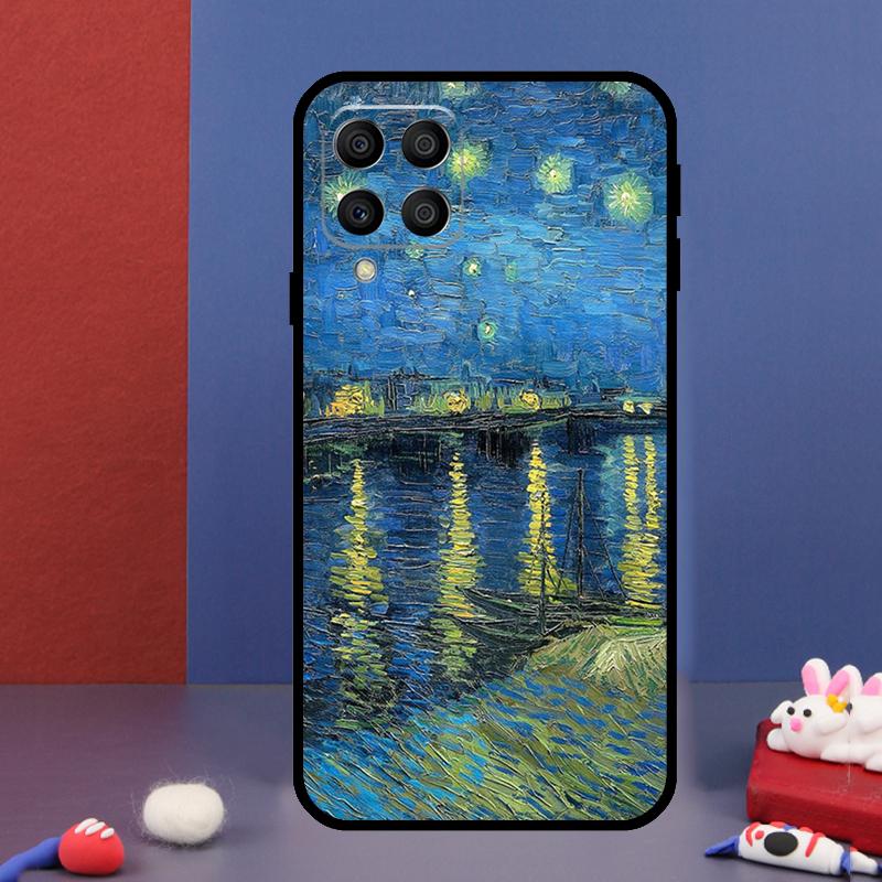 Van Gogh Starry Sky For Samsung Galaxy M12 M13 M33 M23 M53 M15 M55 M31 M51 M14 M34 M54 M20 M32 M52 Phone Case