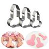 Baking Mold 3pcs Stainless Steel for Baking Muffins Cakes