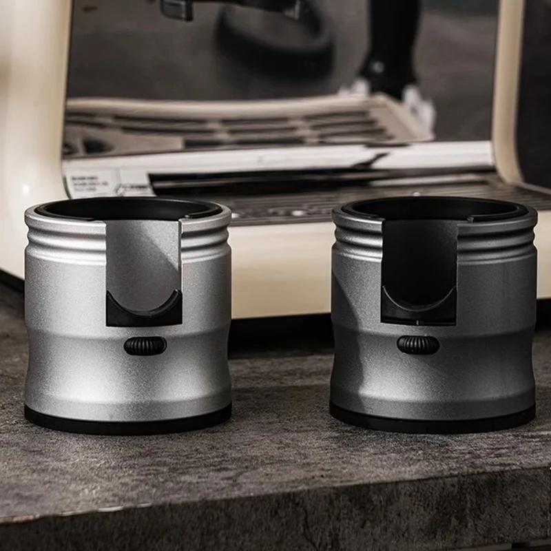 Coffee Portafilter Holder Espresso Tamper Stand Base Adjustable Aluminum Coffee Handle Tamper For 51/53/58mm Portafilters Tools
