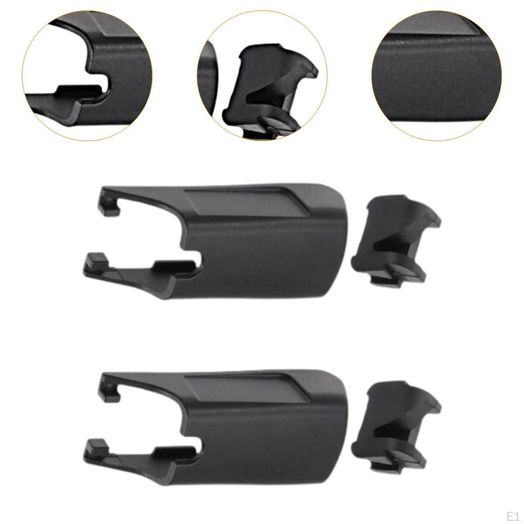 2 Pieces Rear Wiper Arm Nut Cover Cap Clips Practical for