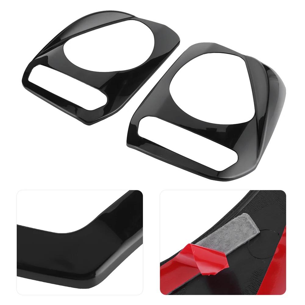 2pcs Front Light Headlight Lamp Cover Exterior Frame For Suzuki Jimny 07-15
