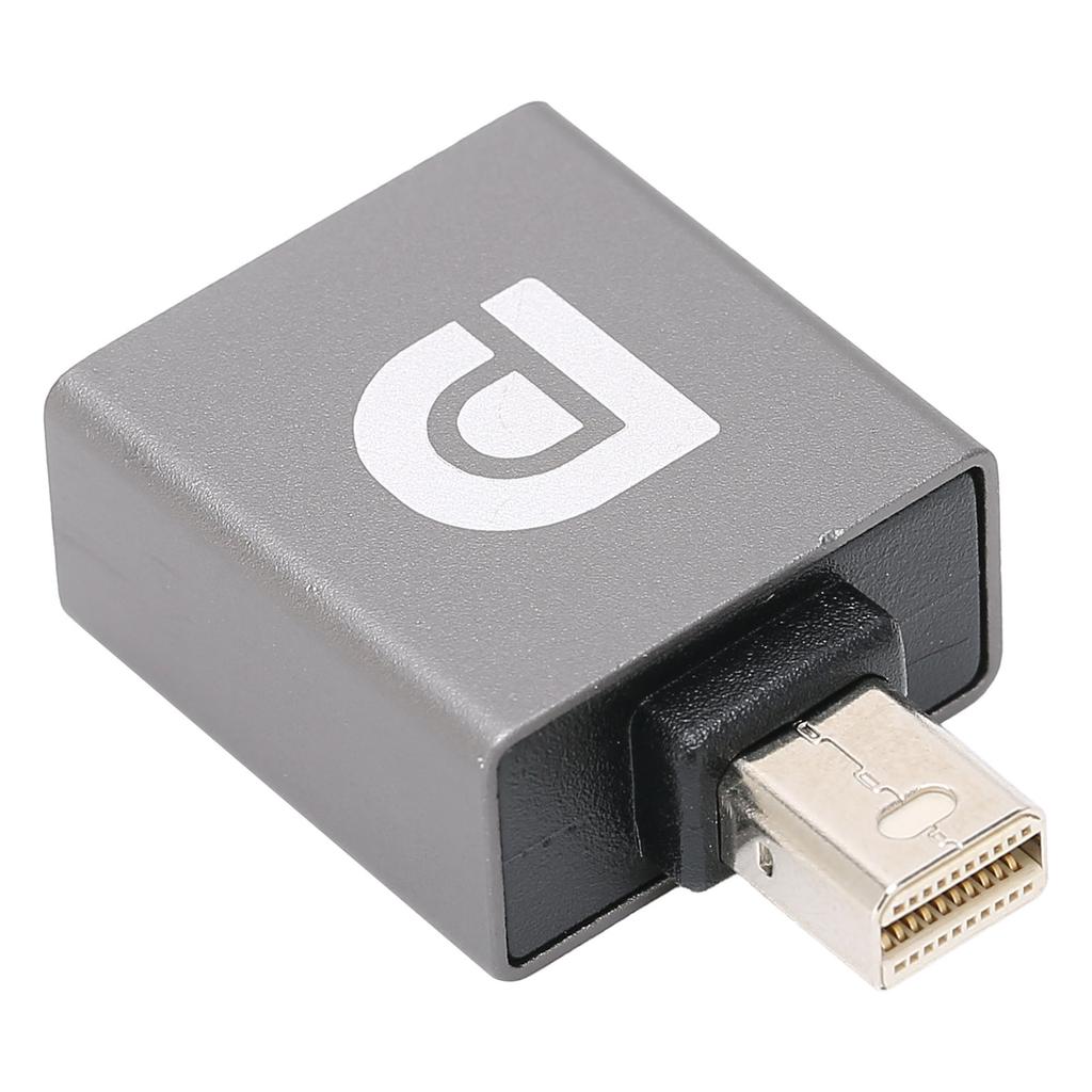 Mini DP Male to DP Female Adapter 8K 60Hz 7680x4320 for Laptop PC TV Gaming Monitor