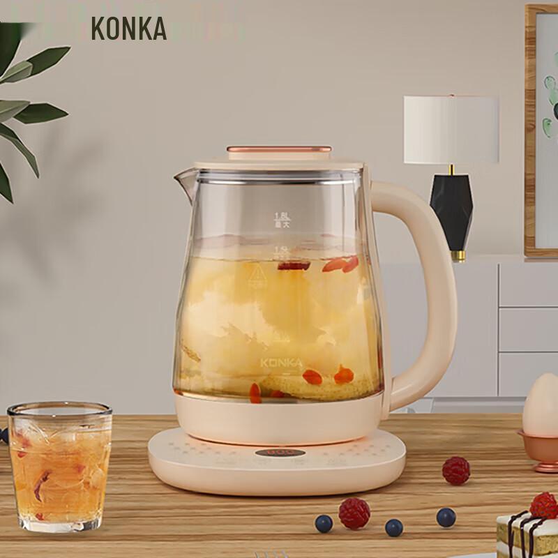 Konka 1.8L Multifunction Glass Electric Health Kettle