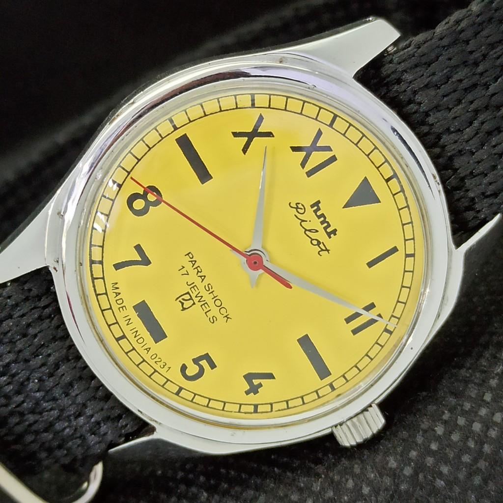 

Б/У HMT PILOT INDIAN МУЖСКИЕ МЕХАНИЧЕСКИЕ ЧАСЫ a295069-1 Sku556b-a295069