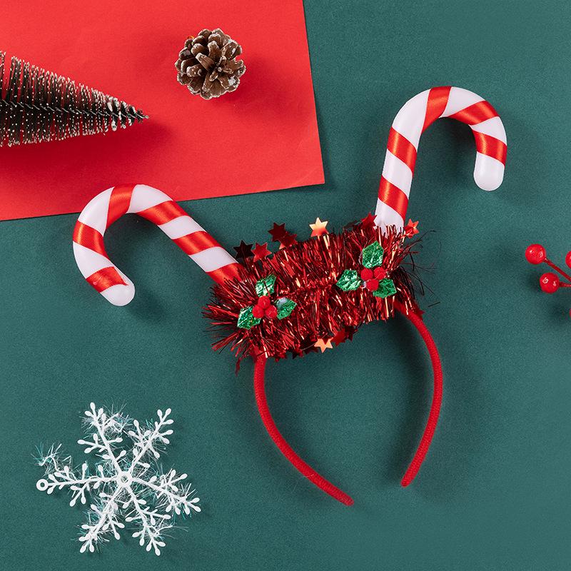 Luminous Christmas Antler Headband for Children & Adults