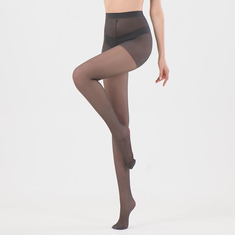 

15D Ultra Thin Transparent Women Queen Large Size Pantyhose Elastic Sexy Nylon Female Plus Size Tights Super Elasticity Stocking M