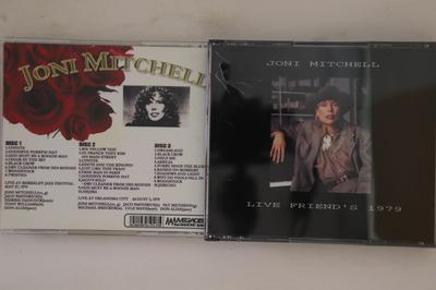 CD JONI MITCHELL - Live Friend's 1979 NONE MEGADISC Unknown Rock Used