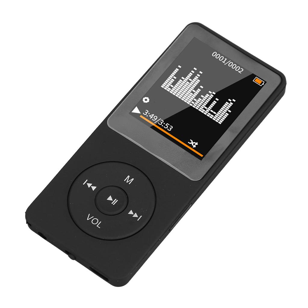 Bluetooth MP3-spiller Mini Høyoppløselig Bærbar Digital Trådløs Musikkavspiller for Sport