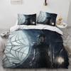 Microfiber Soft Bedding Three-Piece Quilt Cover