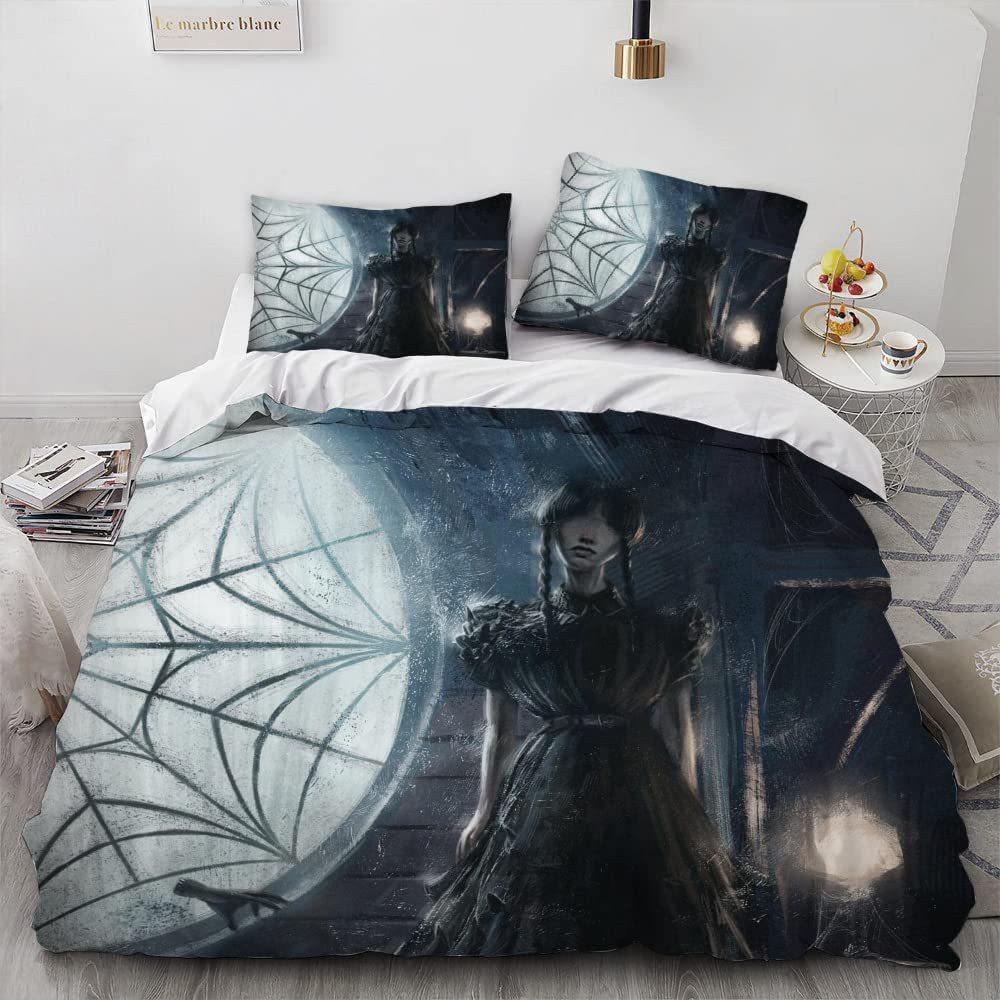 

Microfiber Soft Bedding Three-Piece Quilt Cover EU single 135*200