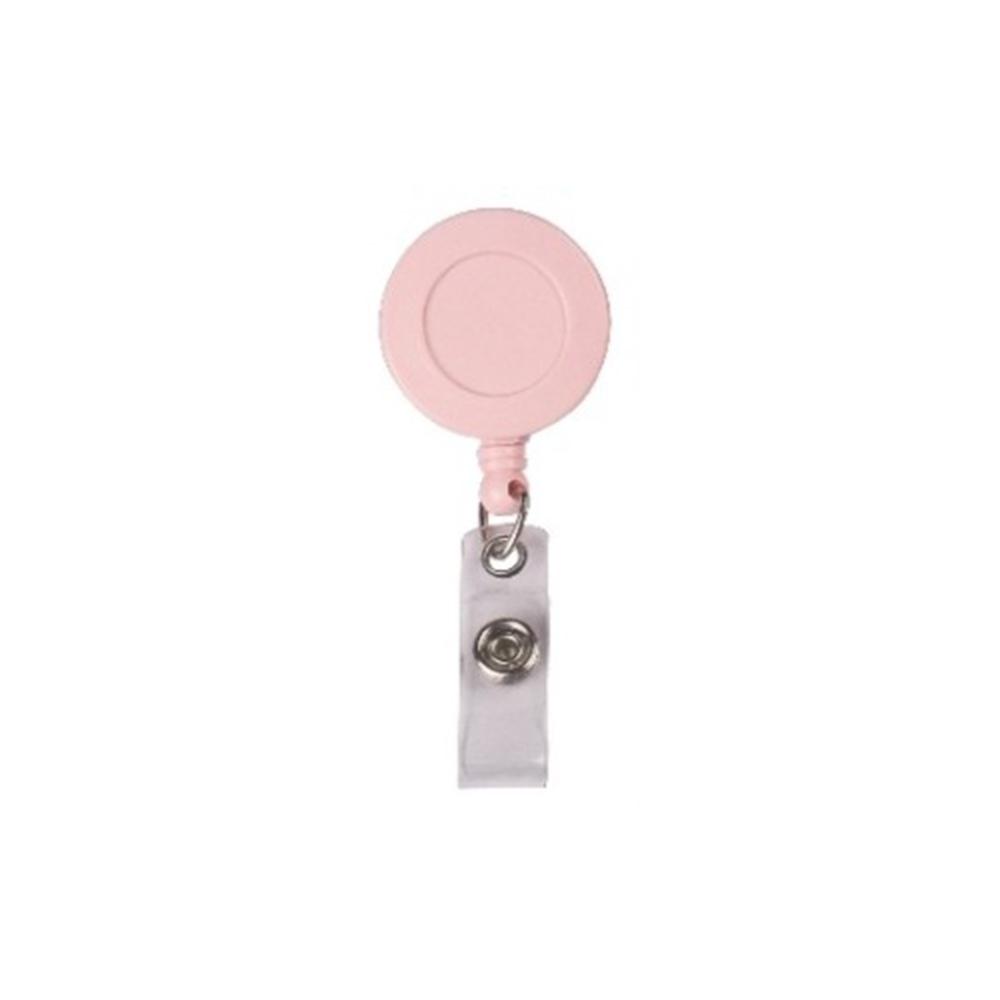 Office Supplies Exhibition Badge Holder ID Name Card Pull Buckle Retractable Badge Reel Badge Clip