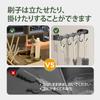 VOGOGE Travel Bottle Cleaner, Portable Bottle Brush, Baby Travel Essentials, Transparent Coffee Color