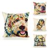 Cute Pet Dog Pillow Case With Lovely Dog Pattern For Sofa And Home Decor