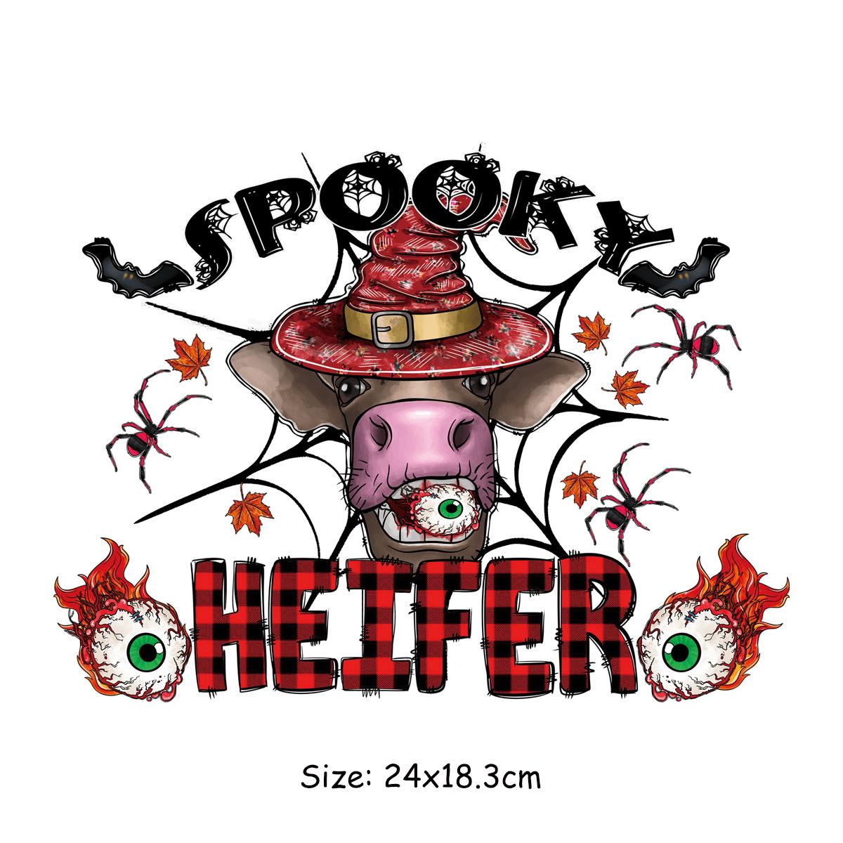 

Нашивки для ткани, жуткий Хэллоуин, моющаяся одежда, аппликация, художественные ремесла, глажка, термоклейкая передача, аксессуары «сделай сам», нашивки для аксессуаров