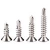 410 Stainless Steel Phillips Flat Head Self-Drilling Screws