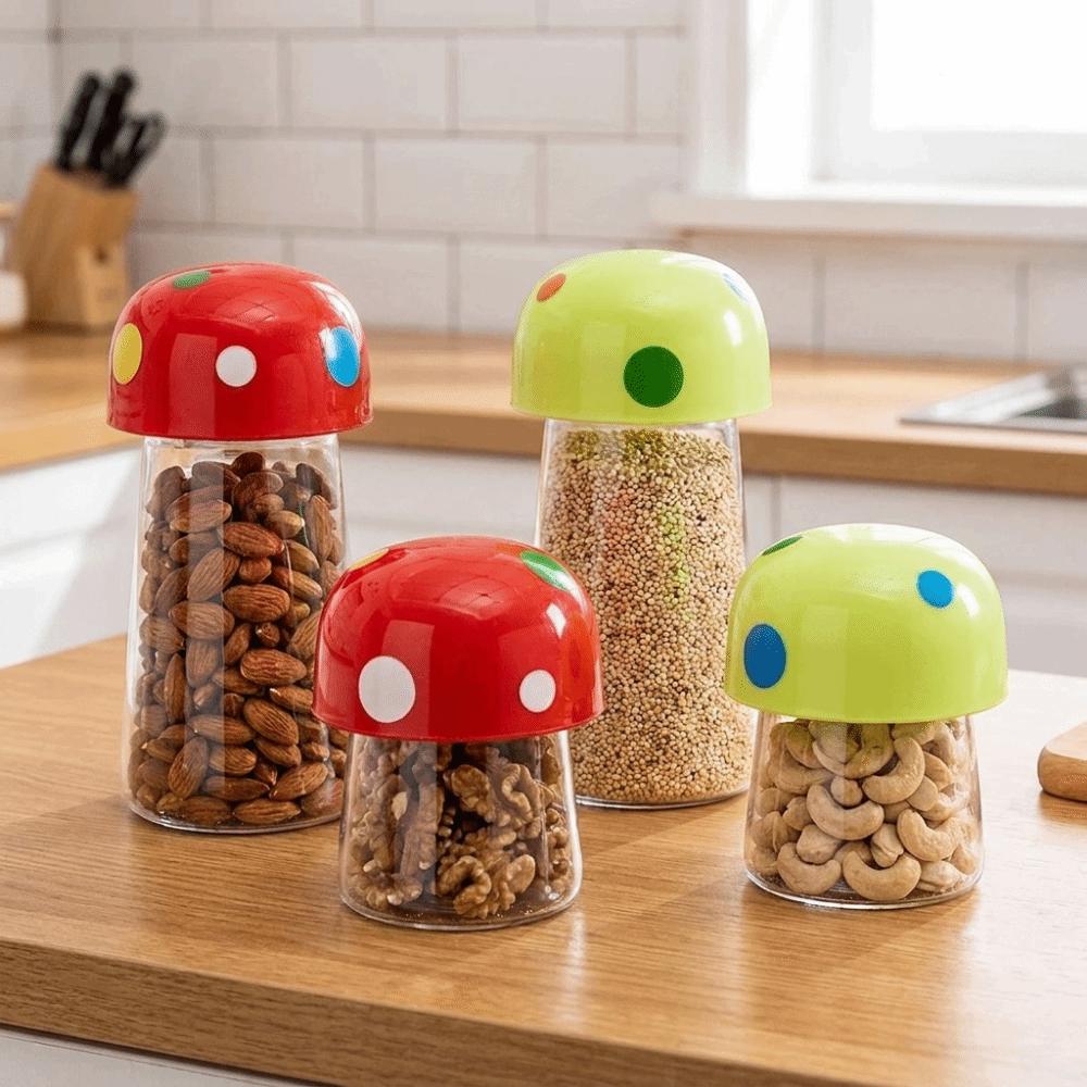 Plastic Grain Storage Jar Sealed Dried Fruit Storage Box Pantry Organizers Candy Snack Box Pantry