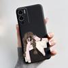 Case For Doogee N60 Pro Phone Case Luxury Cute Love Heart Rabbit Cartoon Funny Cover Black TPU Soft Silicone Protective Casing