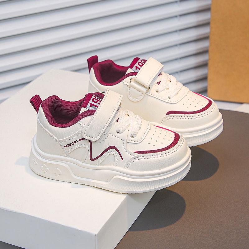 

Kids Spring Canvas Sneakers - Lightweight, Soft Sole, Fashionable White Shoes for Boys and Girls Size 28 (17.3 cm)