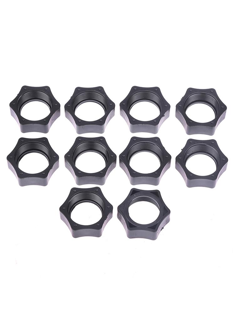 10PCS Car Mobile Phone Gravity Bracket Accessories Plastic Hex Nuts For Ball Head Car Air Outlet Fixing Clip Hexagonal Nut
