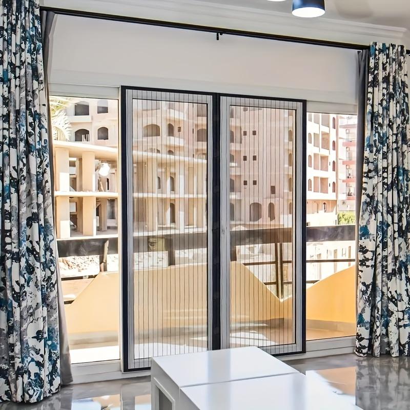 100x210CM Magnetic Door Curtain Net Door Anti Mosquito Insect Fly Bug Curtains Automatic Closing Door