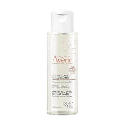 Eau Thermale Avène Micellar Lotion Cleansing Water - Soap Free 3-in-1 Cleanser Toner Makeup Re All Skin Types Non-Comedogenic 100ml