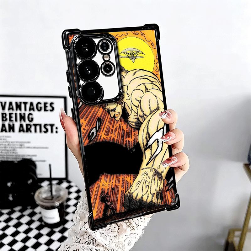Seven D-Deadlys Sins Escanor Soft Phone Case For Samsung Galaxy S26 Ultra S25 Edge S24 FE S23 Plus S22 S21 + S20 Plating Anti-Fa
