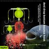 New String Hook Fishing Bait Cage Four Hook Carbon Steel Line Group Feeder Sinker Float Fishing Spring Bait Cage Accessories