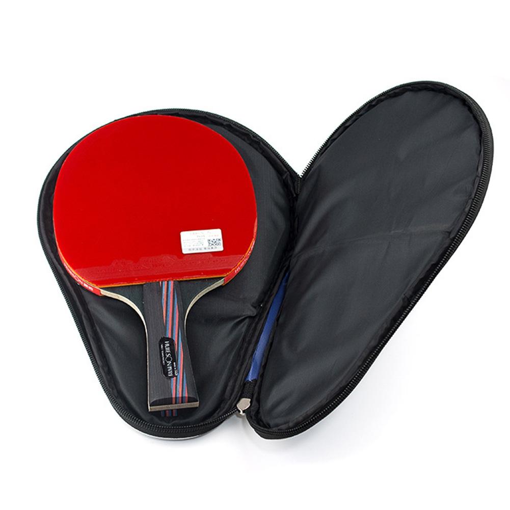 Sleek Table Tennis Bat Bag Oxford Case for Easy Storage and Transportation