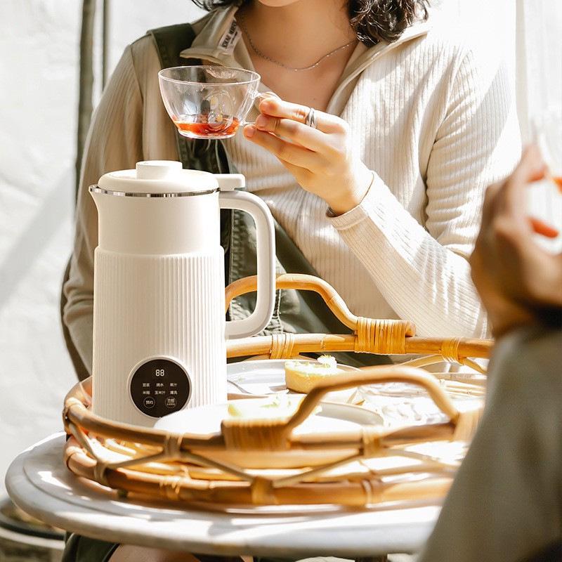 OSTMARS Machine à Lait de Soja Allemande: Compact, Entièrement Automatique, Machine Multifonctionnelle à Broyer les Aliments - Ne Nécessite Ni Cuisson Ni Filtration