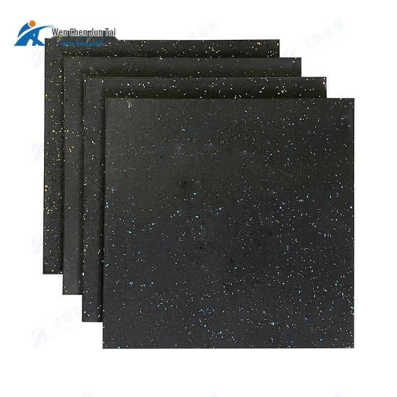 WenChenJunTai Modular Rubber Gym & Sports Flooring Mat 1000x1000mm