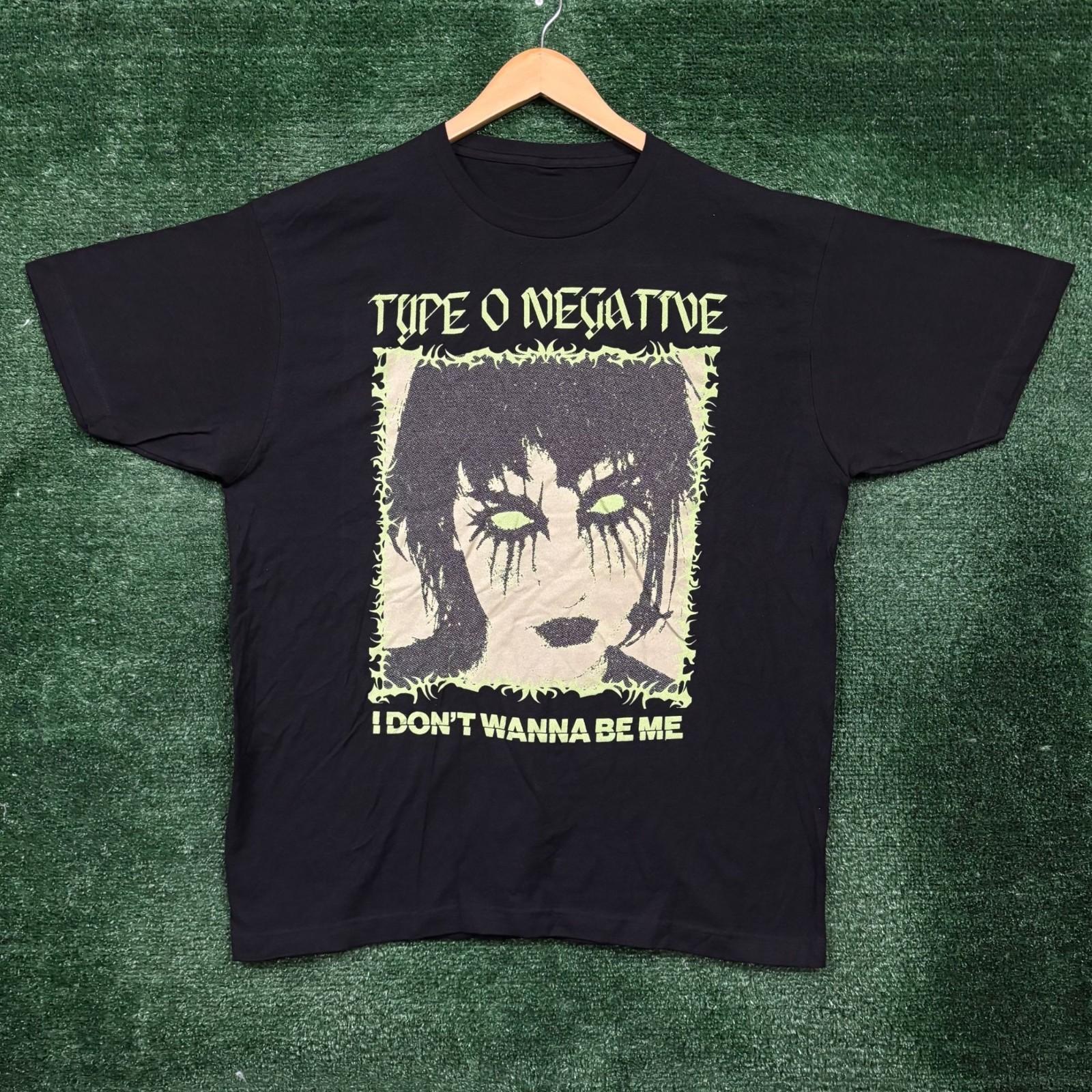 Type O Negative I Don t Wanna Be Me Gothic Metal Band Size 2XL Unisex T-Shirt XXXXL