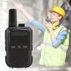 2 STK T17 400‑470mhz Mini Walkie Talkie Toveisradio med Belteklemme