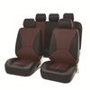 Premium PU Leather Cross-Border Patchwork Seat Cover: Durable, Soft, Comfortable, and Breathable Luxury Car Accessory